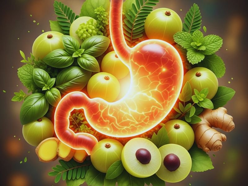 Amla improving digestive enzymes and gut function naturally